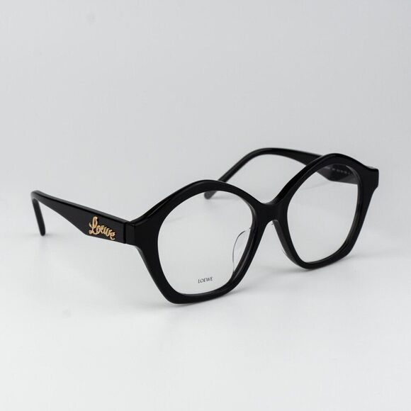 Loewe CURVY Women Eyeglasses Black Geometric LW50053F 001 NEW AUTHENTIC main image 8
